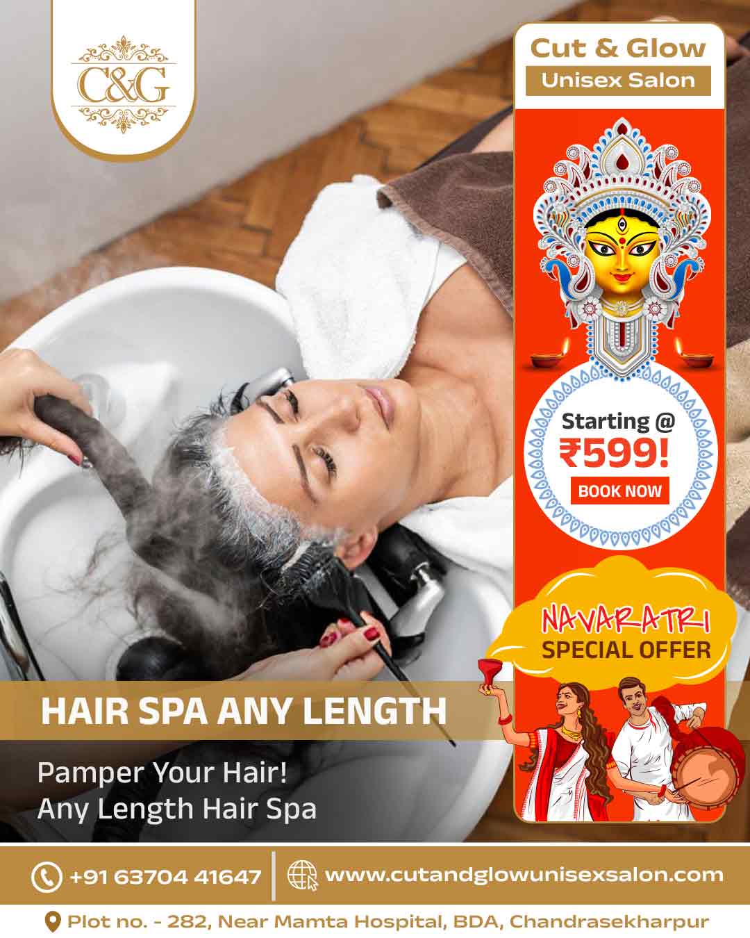 Hair Spa Any Length