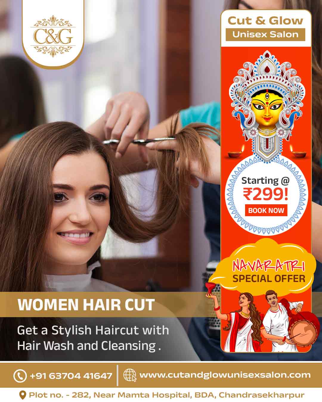 Women Hair Cut